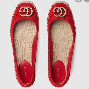 ❌SOLD❌ Gucci Lilibeth espadrille crochet size 37